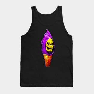 Skull Ice Cream Shirt Tank Top